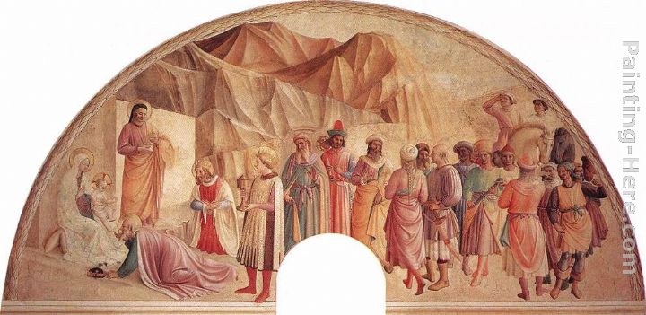 Benozzo di Lese di Sandro Gozzoli Adoration of the Magi